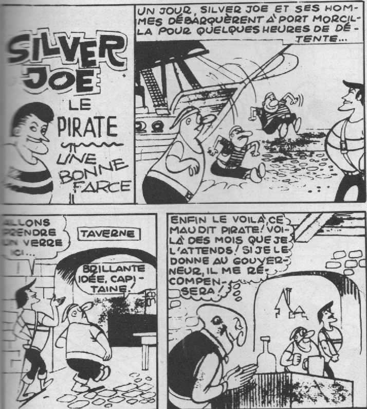 Scan de l'épisode Silver Joe Le Pirate